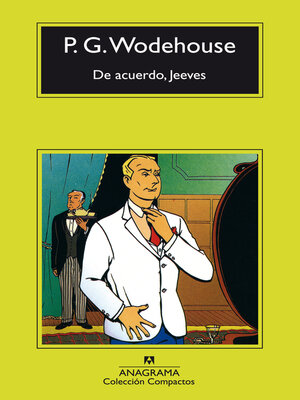 cover image of De acuerdo, Jeeves